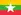 a flag with a white star